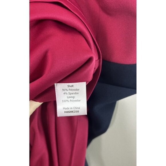 Goldray Stitch Fix Karlie Knit Dress Fuchsia Navy Blue Color block Size XL NWT - Picture 14 of 14